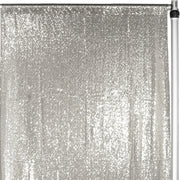 Glitz Sequin Drape/Backdrop 7 ft x 4 ft Silver
