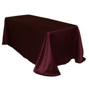 90 x 156 inch L'amour Rectangular Tablecloth Burgundy