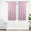 52 X 63 Inch Blackout Polyester Curtains with Rod Pocket Blush - 2 Panels - Bridal Tablecloth