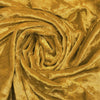 Velvet 14 ft x 60 Inch Drape with 4 Inch Pocket Gold - Bridal Tablecloth