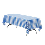 checkered polyester tablecloths