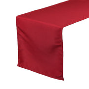 14 x 108 inch Polyester Table Runner Dark Red
