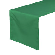 14 x 108 Inch Polyester Table Runner Emerald Green
