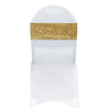 Stretch Spandex Glitz Sequin Bands Gold (Pack of 10)