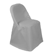 Polyester Folding Chair Cover Gray