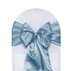 Satin Sashes Dusty Blue (Pack of 10) - Bridal Tablecloth