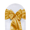 Satin Sashes Gold (Pack of 10)
