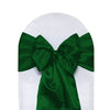 Satin Sashes Hunter Green