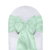 Satin Sashes Mint Green(Pack of 10)