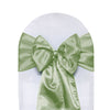 Satin Sashes Sage (Pack of 10) - Bridal Tablecloth
