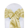 Satin Sashes Champagne (Pack of 10)