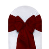 Satin Sashes Dark Red (Pack of 10)