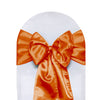 Satin Sashes Orange (Pack of 10)