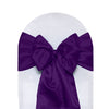 Satin Sashes Purple (Pack of 10)