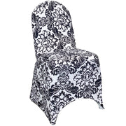 Stretch Spandex Banquet Chair Cover Damask