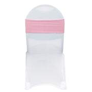 Stretch Spandex Chair Bands Pink (Pack of 10)