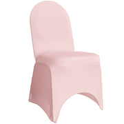 Spandex Banquet Chair Cover Blush - Bridal Tablecloth