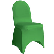 Spandex Banquet Chair Cover Emerald Green - Bridal Tablecloth