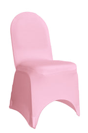 Spandex Chair Covers Pink for weddings