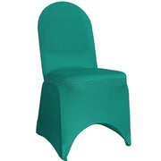 Spandex Banquet Chair Cover Teal - Bridal Tablecloth