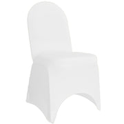Spandex Banquet Chair Cover White - Bridal Tablecloth