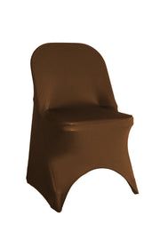 Spandex Folding Chair Cover Chocolate Brown