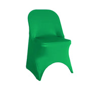 Stretch Spandex Folding Chair Cover Emerald Green