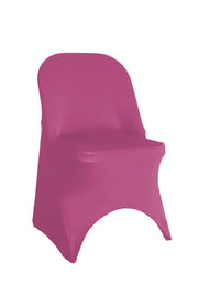 Spandex Folding Chair Cover Fuchsia