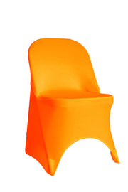 Stretch Spandex Folding Chair Cover Orange