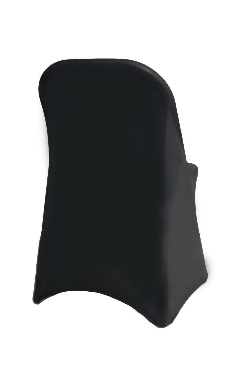 Stretch Spandex Folding Chair Cover Black