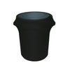 32 Gallon Spandex Trash Can/Waste Container Cover Black
