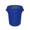 32 Gallon Spandex Trash Can/Waste Container Cover Royal Blue